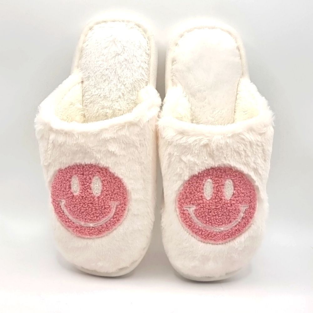 New SMILEY FACE EMOJI BOUTIQUE SLIPPERS